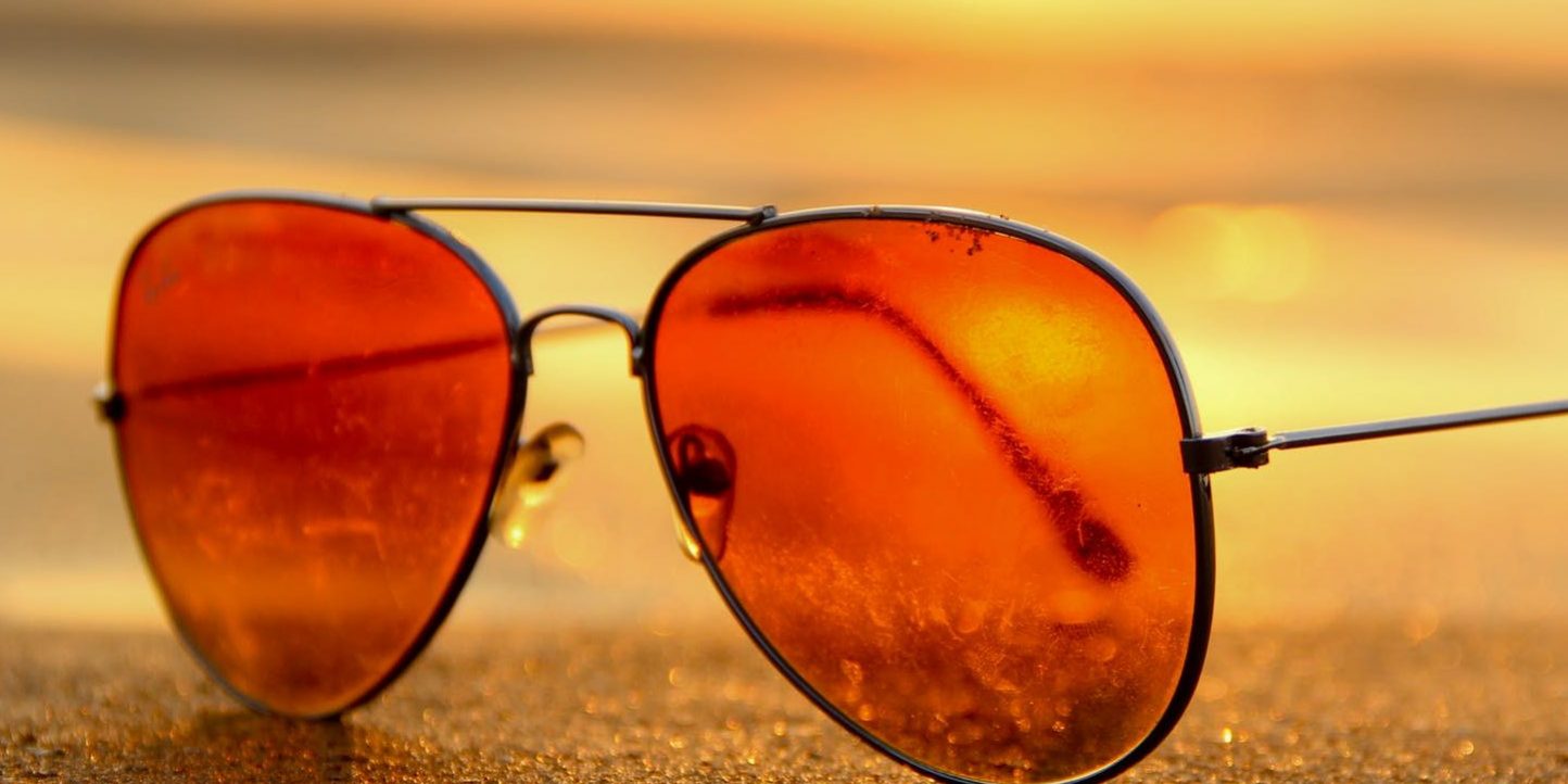 Sunglasses and sun